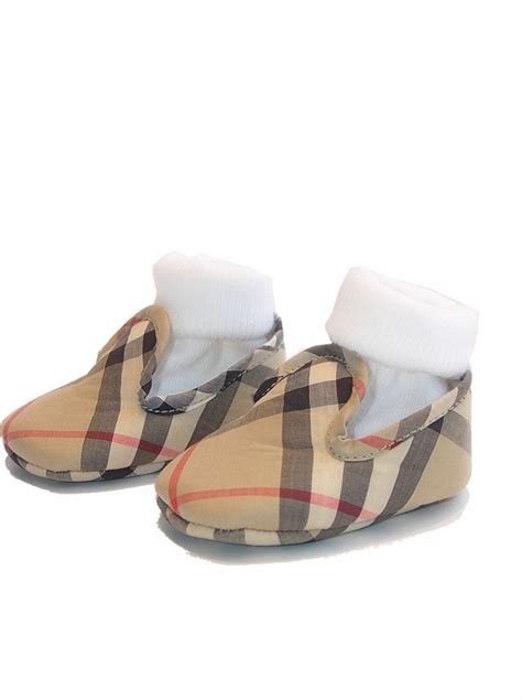 burberry beige nova crib shoes|Designer Baby Shoes .